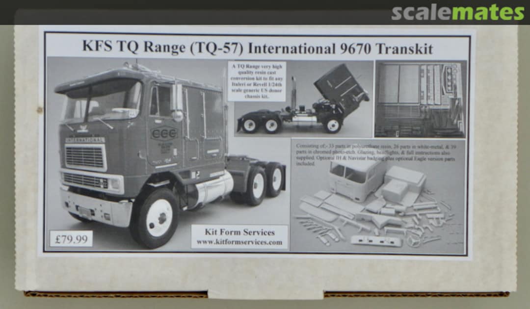 Boxart International 9670 Transkit TQ-57 Kit Form Services Boxart International 9670 Transkit TQ-57 Kit Form Services