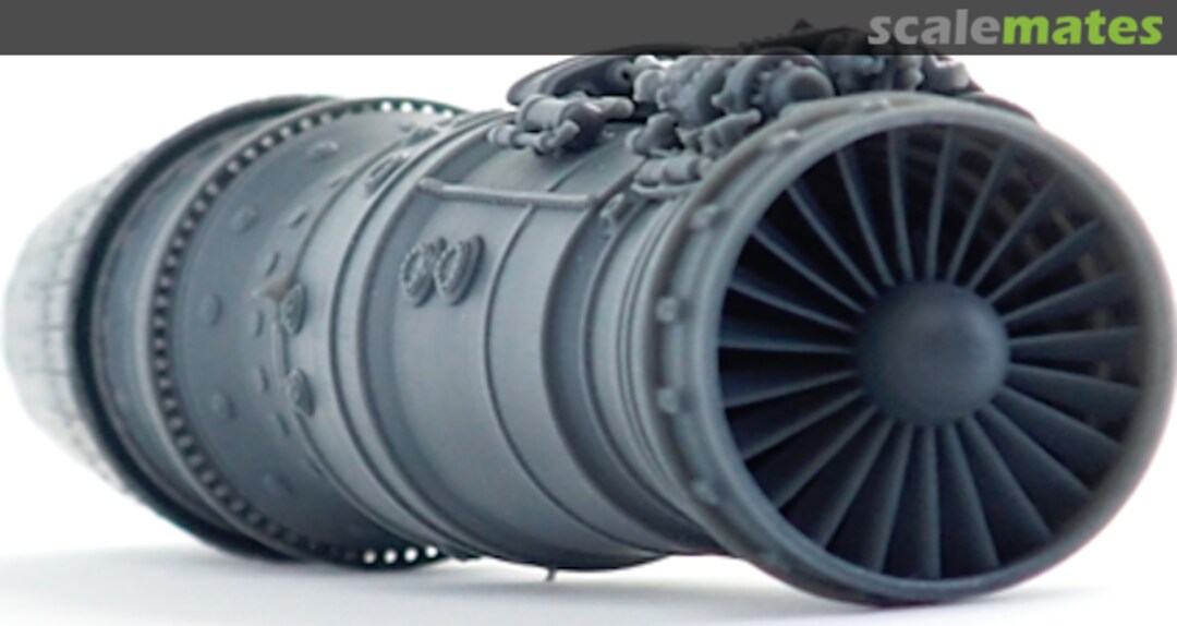 Boxart Sukhoi Su-27 engine Saturn AL31 exposed nozzle unmounted 196 Tecnikit Boxart Sukhoi Su-27 engine Saturn AL31 exposed nozzle unmounted 196 Tecnikit