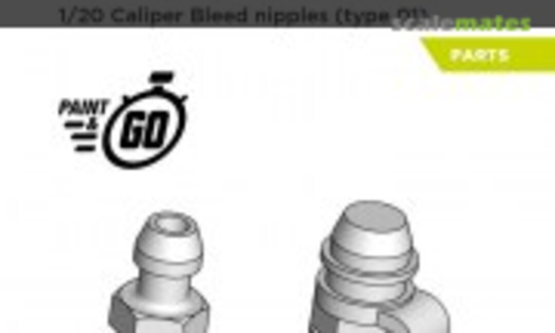 1:20 Caliper bleed nipples (Decalcas DCL-PAR106) DCL-PAR106