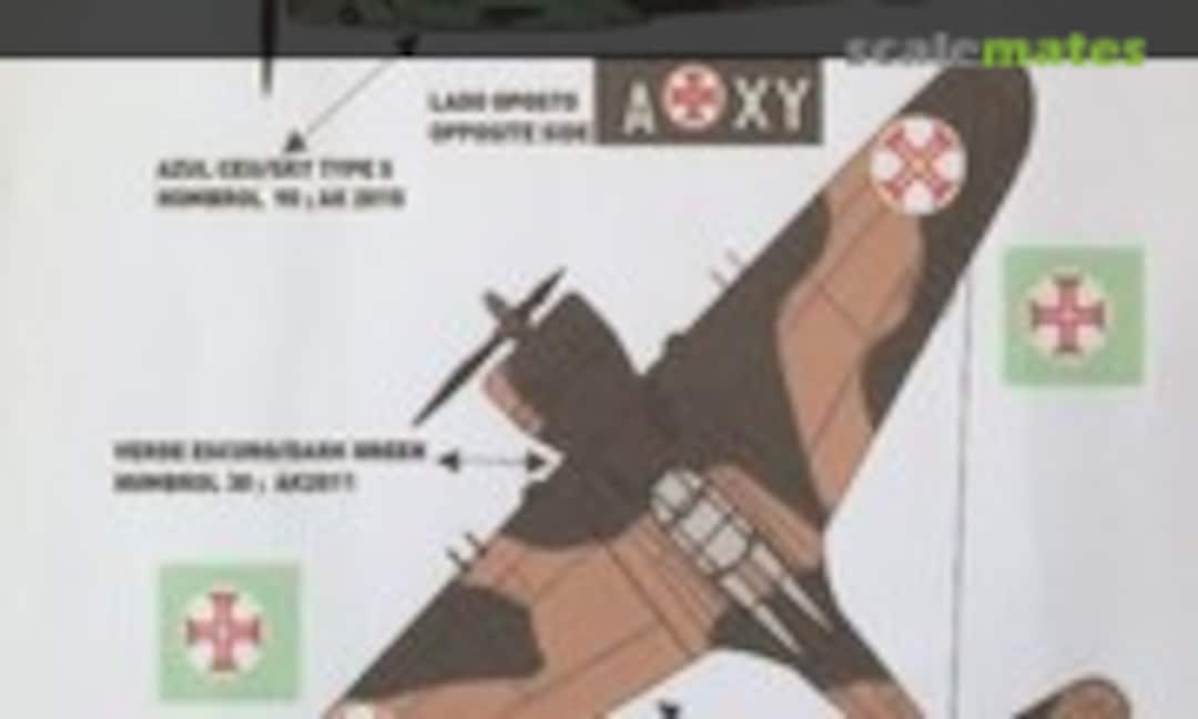 1:72 Curtiss H-75 MkIV Mohawk (Black Cat Decals BC72012)