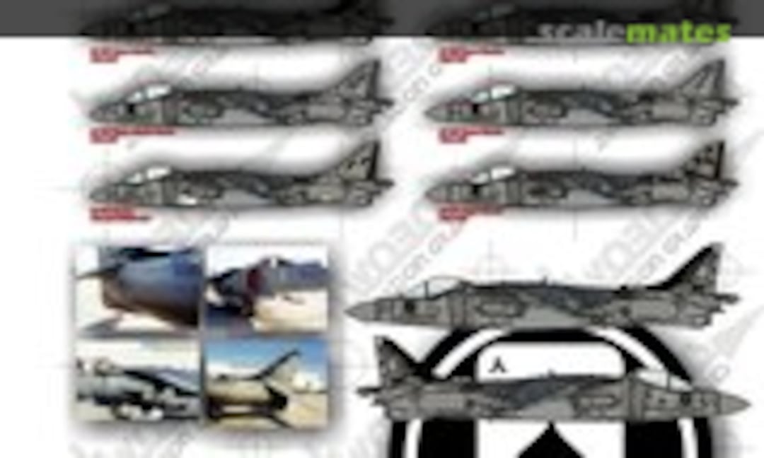 1:72 AV-8B Hard Corps Harriers (TwoBobs Aviation Graphics 72-009) 72-009