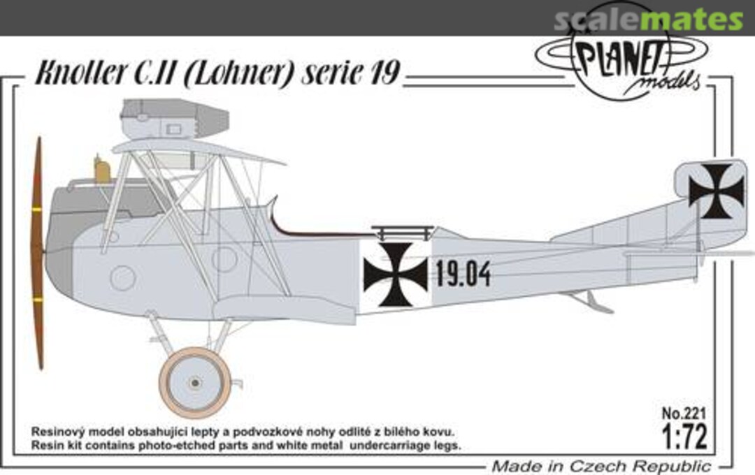 Boxart Knoller C.II (Lohner)serie 19 PLT221 Planet Models Boxart Knoller C.II (Lohner)serie 19 PLT221 Planet Models