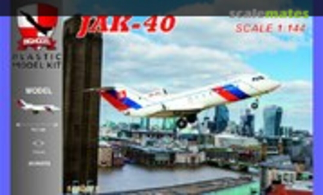 1:144 Jakovlev Jak-40 (BIGMODEL 1440018)