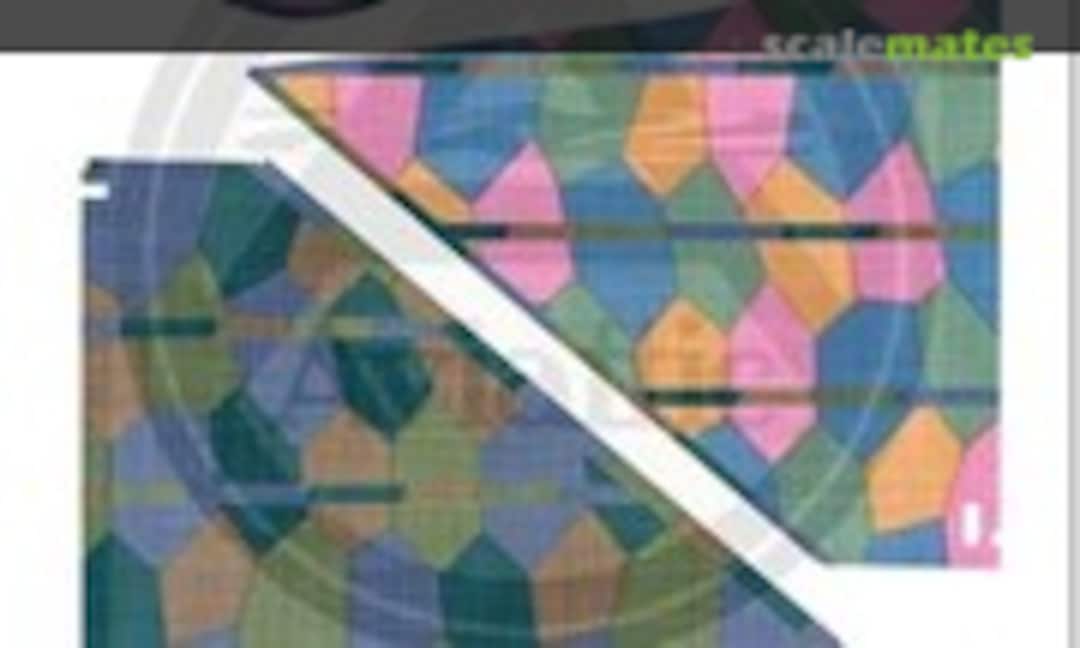 1:32 Fokker D.VII (Fokker built) 4 colour 'lozenge' tail with lozenge rib tapes (new tail sets) (Aviattic ATT32178) ATT32178