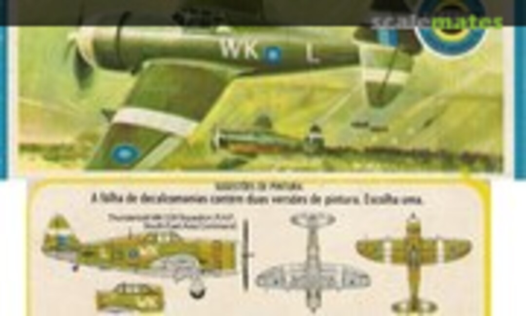 1:72 Republic Thunderbolt P47 D20 (Frog/Roly-Toys F.390)