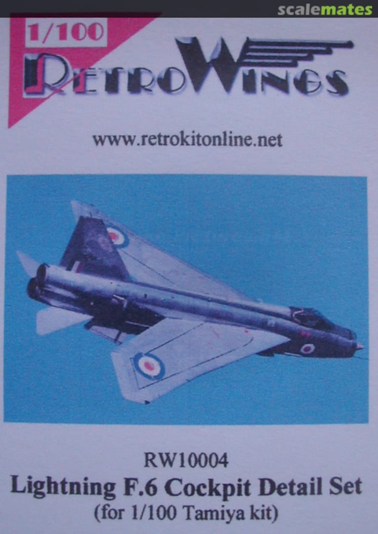 Boxart Lightning F.6 Cockpit RW10004 RetroWings Boxart Lightning F.6 Cockpit RW10004 RetroWings