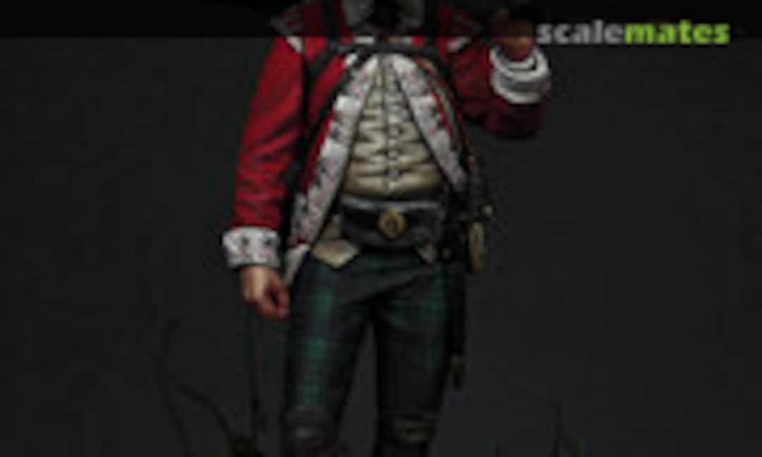 75mm Grenadier 71st foot, Fraser’s Highlanders, 1780 (FeR Miniatures REV00001) REV00001