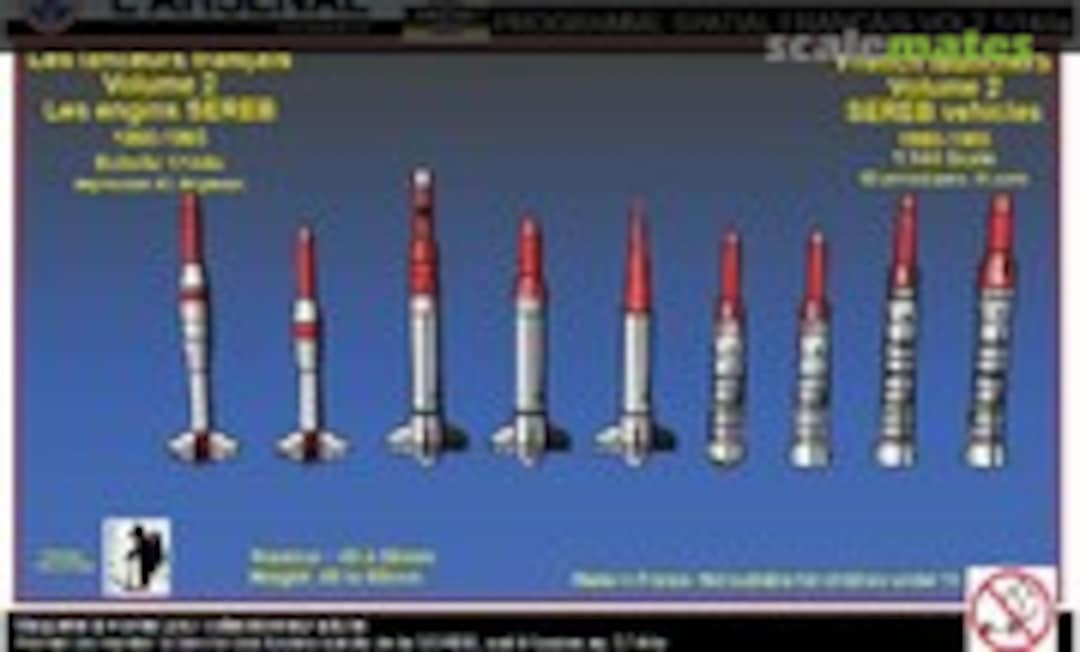 1:144 French launchers Volume 2: SEREB early vehicles (L'Arsenal 144 03) 144 03