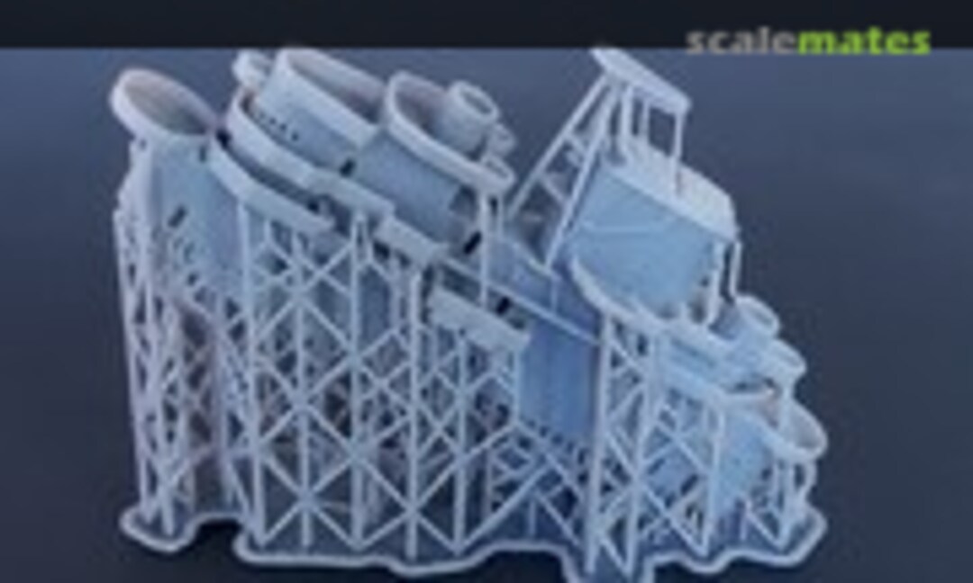 1:350 USS Intrepid CV-11 Island, April 1943-February 1944 (Model Monkey 350-CV11 1943) 350-CV11 1943