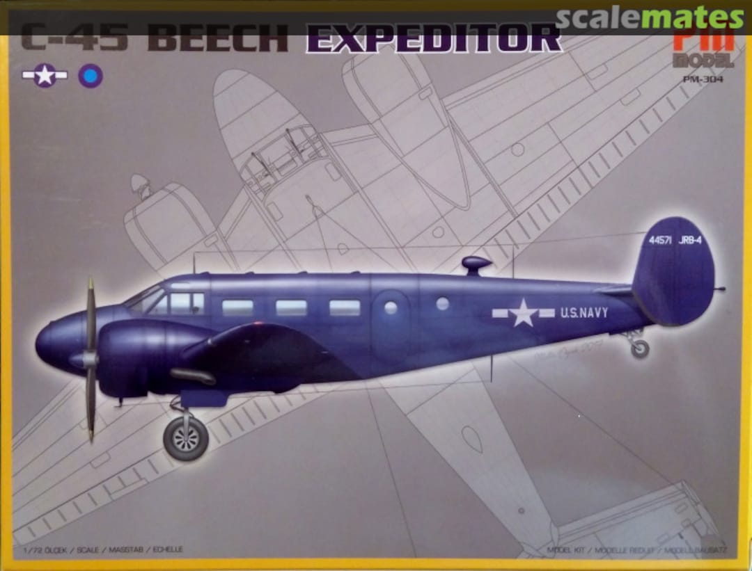Boxart C-45 Beech Expeditor PM-304 PM Model