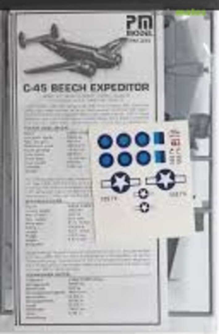 Contents C-45 Beech Expeditor PM-304 PM Model