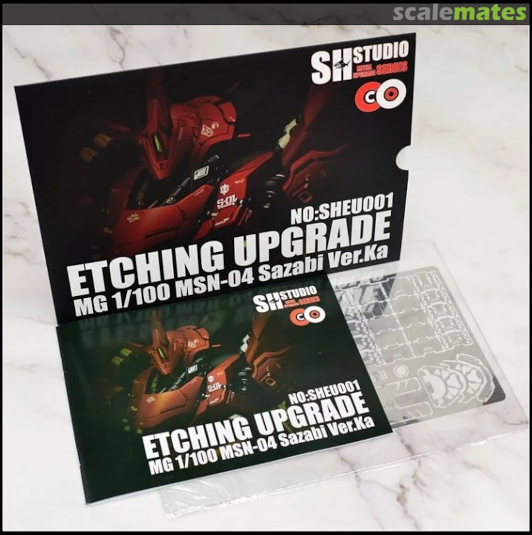 Boxart MSN-04 Sazabi Ver.Ka - Etching Upgrade SHEU001 SH Studio Boxart MSN-04 Sazabi Ver.Ka - Etching Upgrade SHEU001 SH Studio