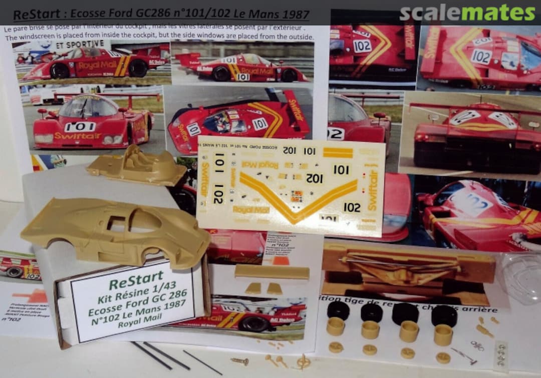 Boxart Ecosse-Ford C286 "Swiftair" ReStart Boxart Ecosse-Ford C286 "Swiftair" ReStart