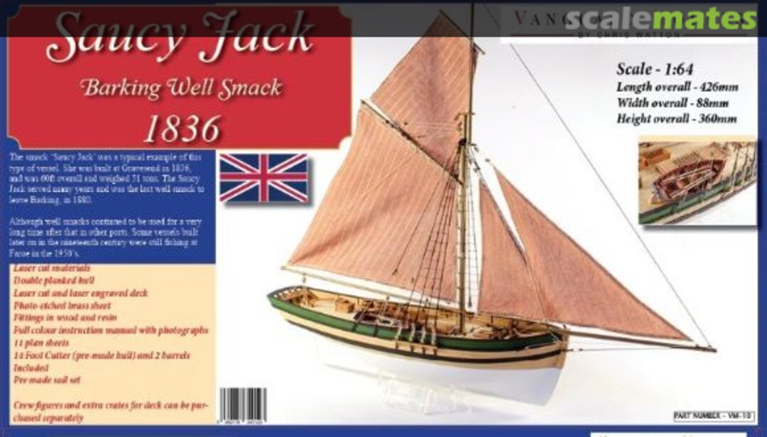 Boxart Saucy Jack VM-10 Vanguard Models Boxart Saucy Jack VM-10 Vanguard Models