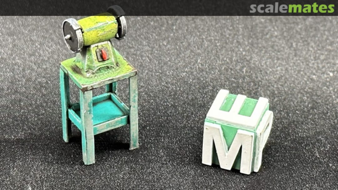 Boxart Bench grinder with base 72070204 EMP3d Boxart Bench grinder with base 72070204 EMP3d