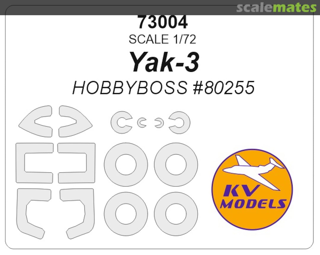 Boxart Yak-3 73004 KV Models Boxart Yak-3 73004 KV Models