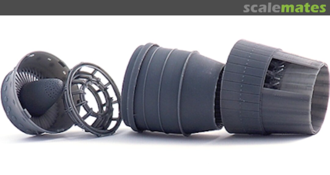 Boxart Sukhoi Su-27 afterburner nozzle unmounted 201 Tecnikit Boxart Sukhoi Su-27 afterburner nozzle unmounted 201 Tecnikit