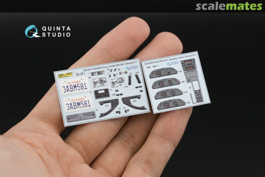 Contents Honda NSX NA1 Japanese Version interior 3D decals QD24008 Quinta Studio Contents Honda NSX NA1 Japanese Version interior 3D decals QD24008 Quinta Studio