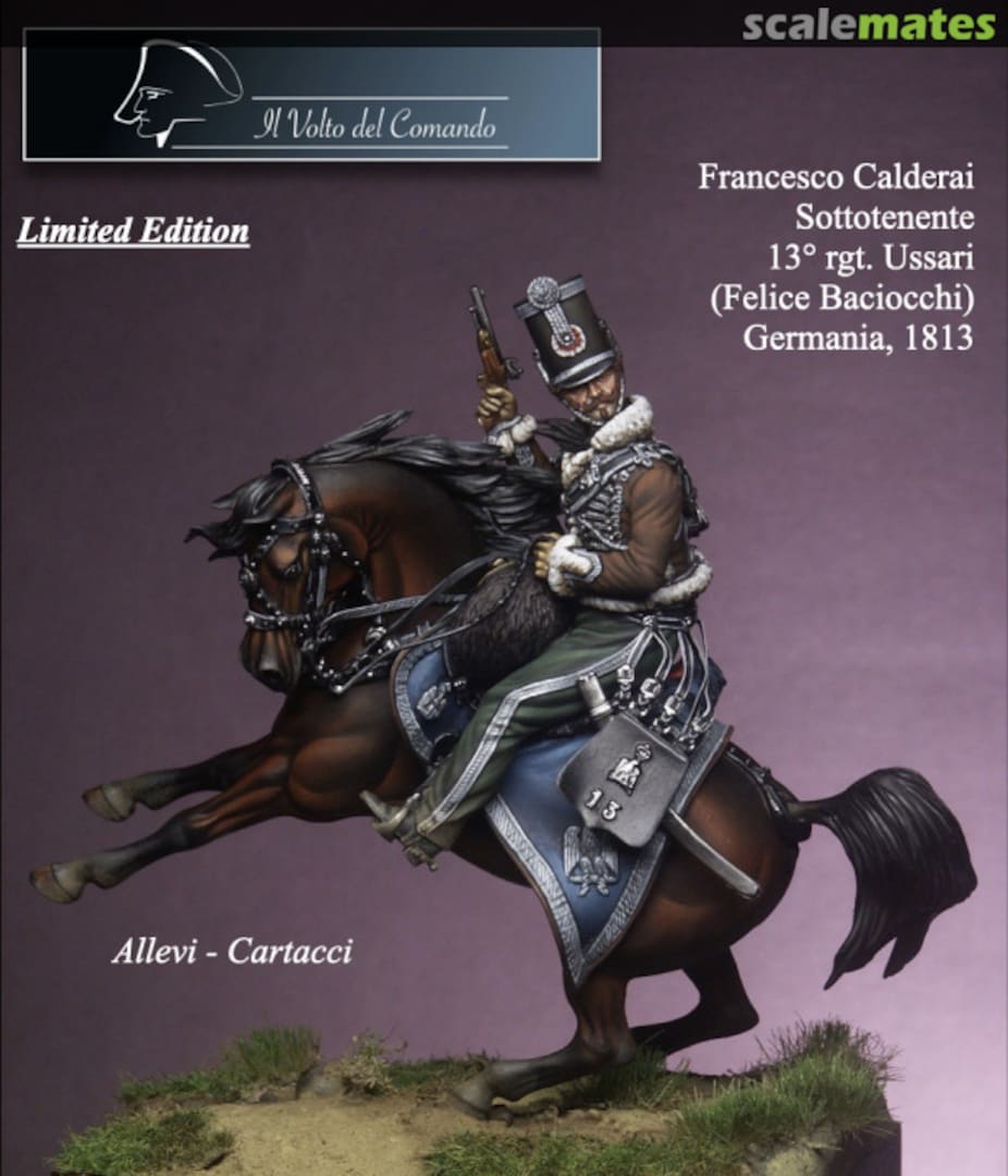 Boxart Francesco Calderai Sottotenente 13°Rgt Ussari (Felice Baciocchi) Germania 1813 None Il Volto del comando
