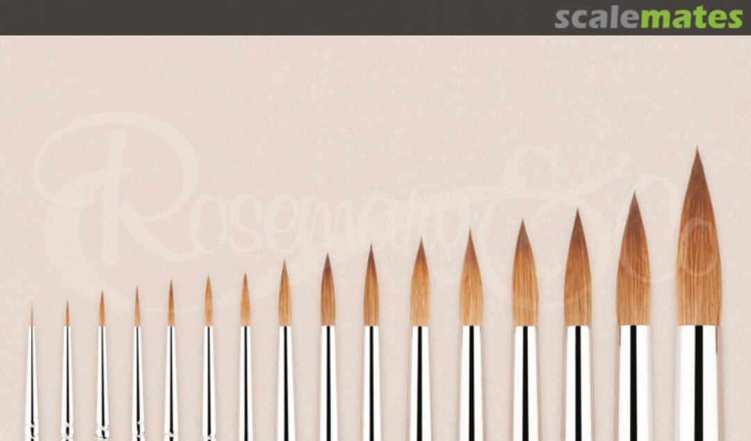 Boxart Series 33 Kolinsky Sable Pointed Round - Size 0 33-0 Rosemary & Co