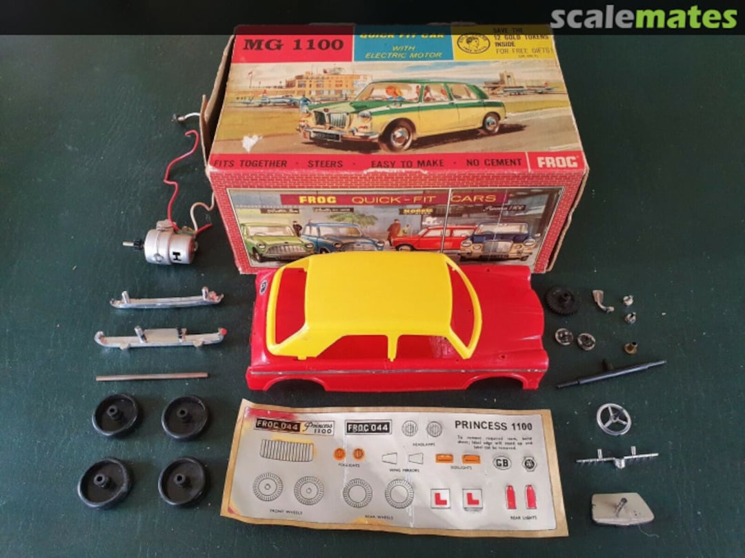 Contents MG 1100 F043 Tri-ang (FROG) Contents MG 1100 F043 Tri-ang (FROG)