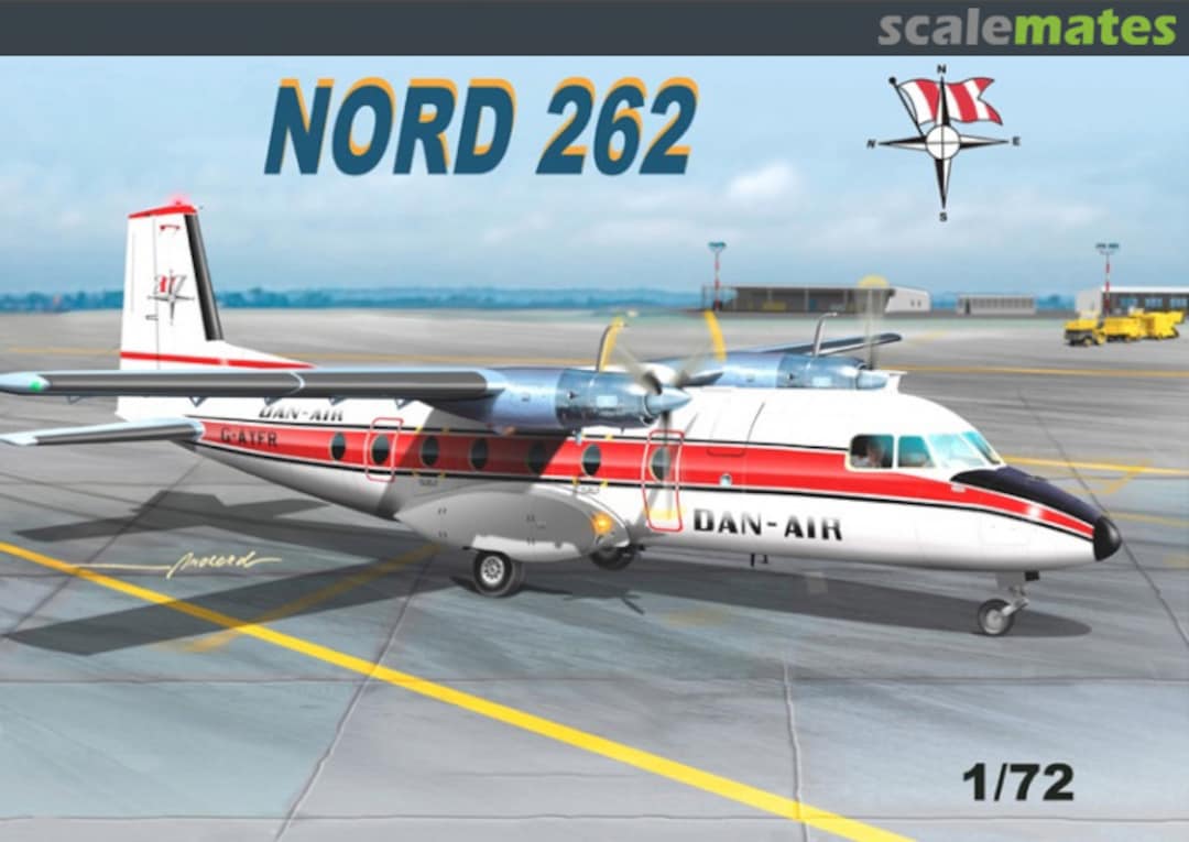 Boxart Nord 262 - Dan Air GP.114DAN MACH 2 Boxart Nord 262 - Dan Air GP.114DAN MACH 2