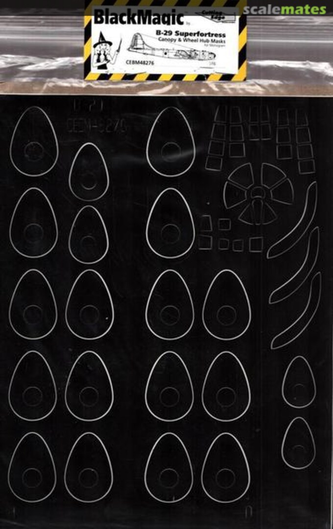 Boxart B-29 Canopy & Wheel Hub Masks CEBM48276 Cutting Edge Modelworks Boxart B-29 Canopy & Wheel Hub Masks CEBM48276 Cutting Edge Modelworks