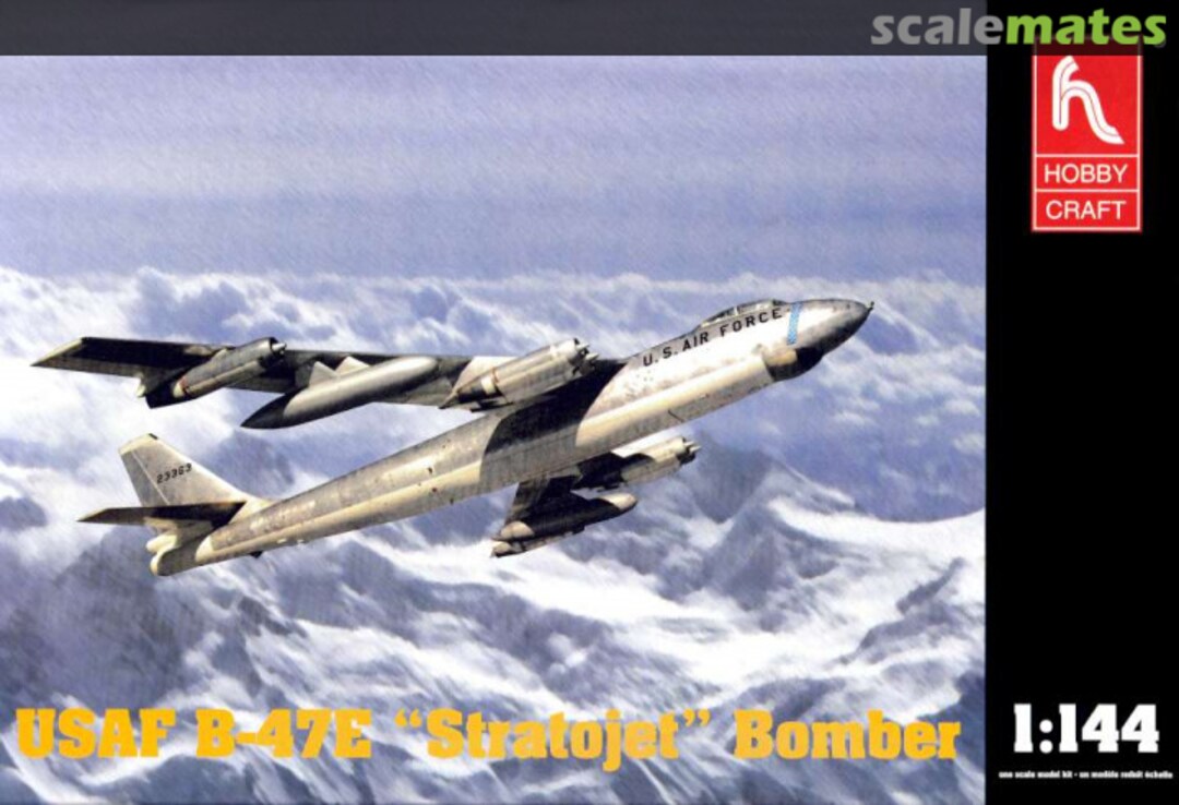 Boxart USAF B-47E "Stratojet" Bomber HC1251 Hobbycraft Boxart USAF B-47E "Stratojet" Bomber HC1251 Hobbycraft