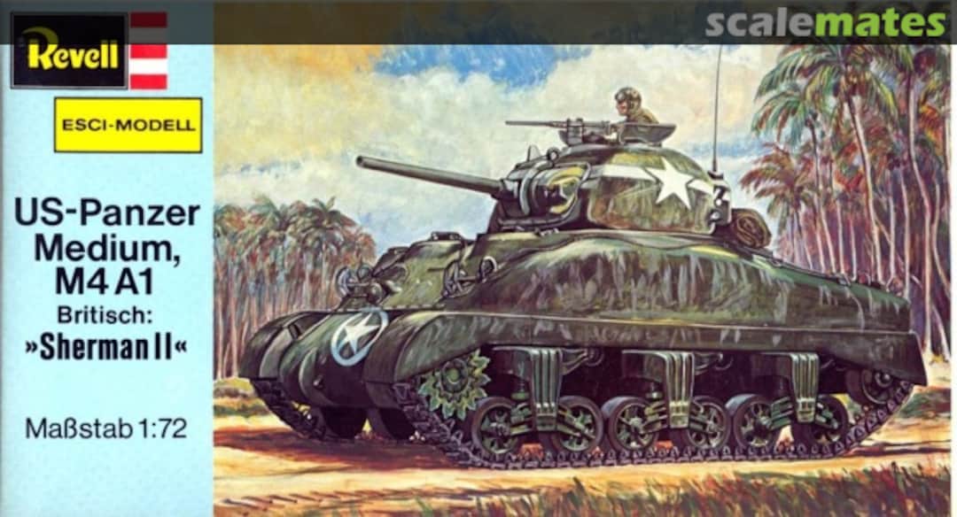 Boxart M4 A1 H-2324 Revell/ESCI Boxart M4 A1 H-2324 Revell/ESCI