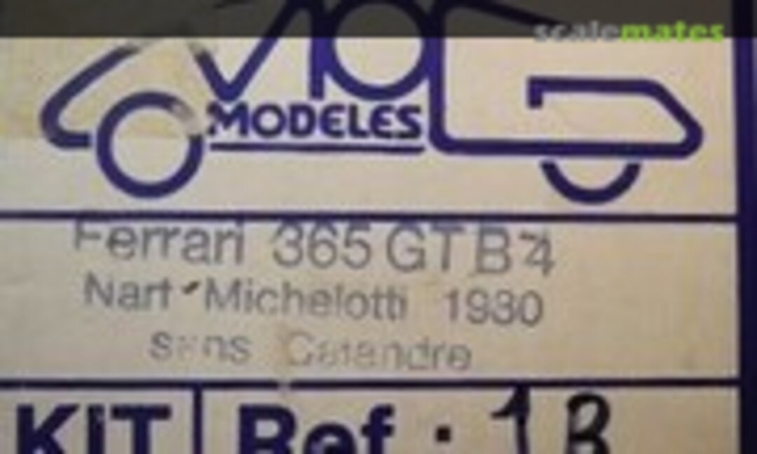 Ferrari 365GTB/4 NART Michelotti (MOG Modèles 1B)