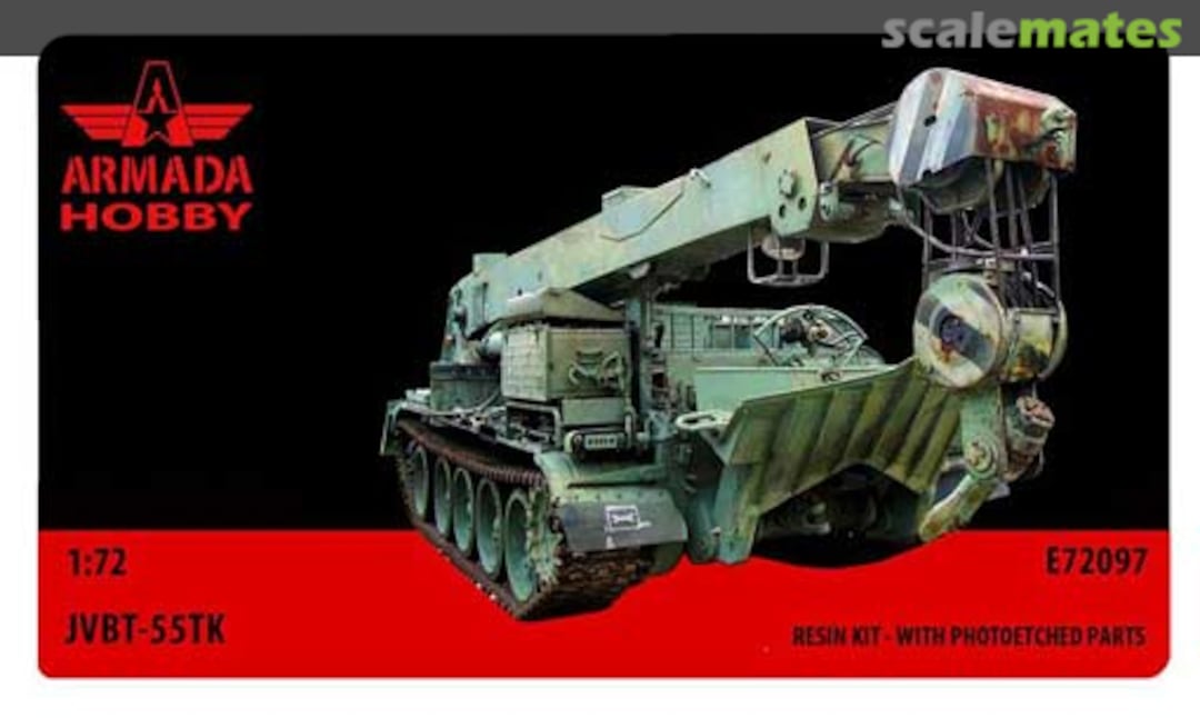 Boxart Bergepanzer JVB T-55TK E72097 Armada Hobby Boxart Bergepanzer JVB T-55TK E72097 Armada Hobby