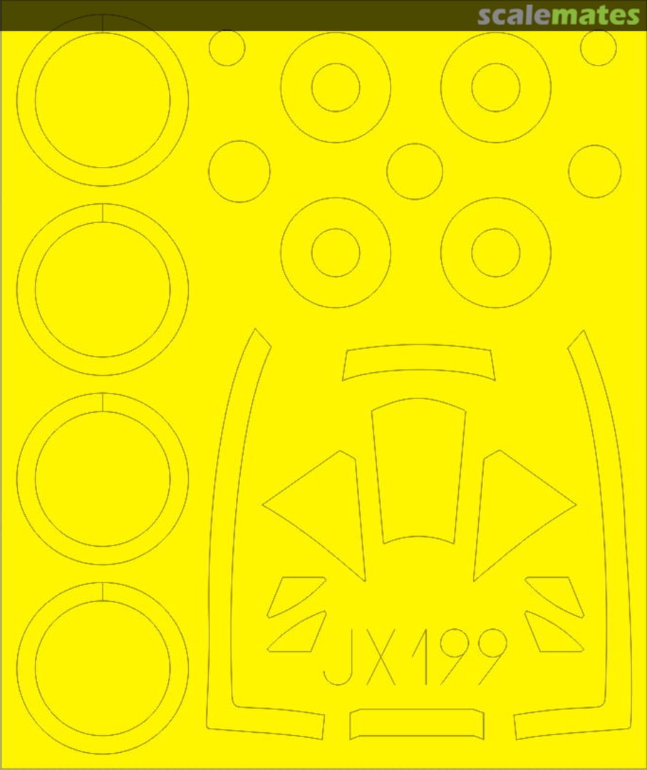 Boxart Tempest Mk. II JX199 Eduard Boxart Tempest Mk. II JX199 Eduard