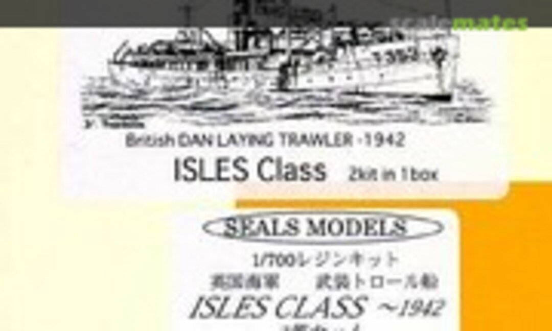 1:700 British Dan Laying Trawler -1942 (Foresight SM033) SM033