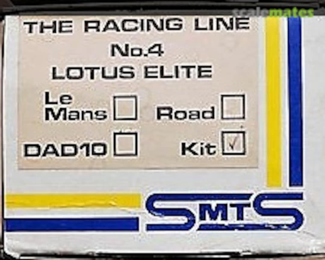 Boxart Lotus Elite DAD10 RL4C Scale Model Technical Service Boxart Lotus Elite DAD10 RL4C Scale Model Technical Service