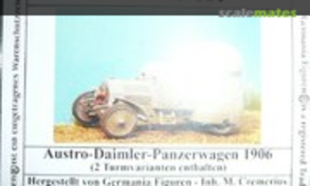 1:72 Panzerwagen 1906 (Germania Figuren GFWW1-001) GFWW1-001