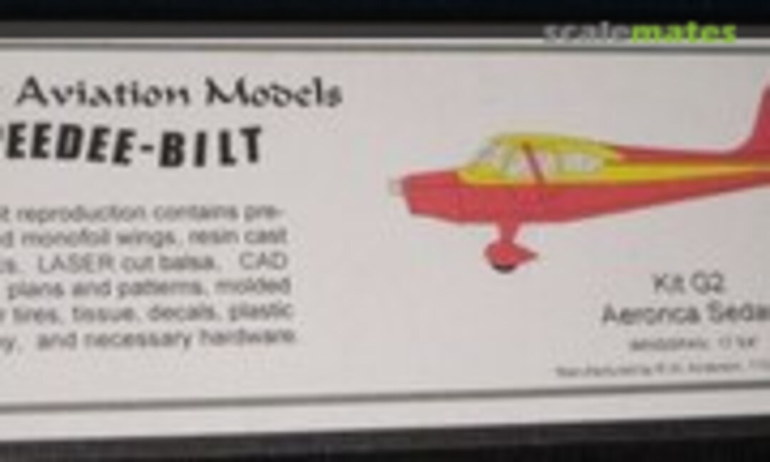 1:25 Aeronca Sedan (Classic Aviation Models G2) G2