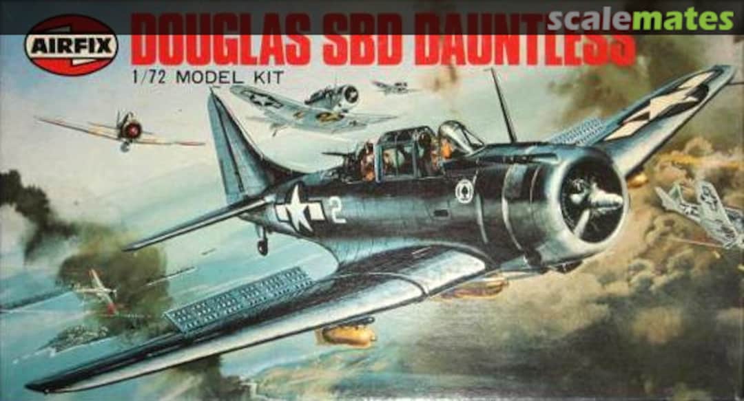 Boxart Douglas SBD Dauntless X-206 Airfix/Gunze Boxart Douglas SBD Dauntless X-206 Airfix/Gunze