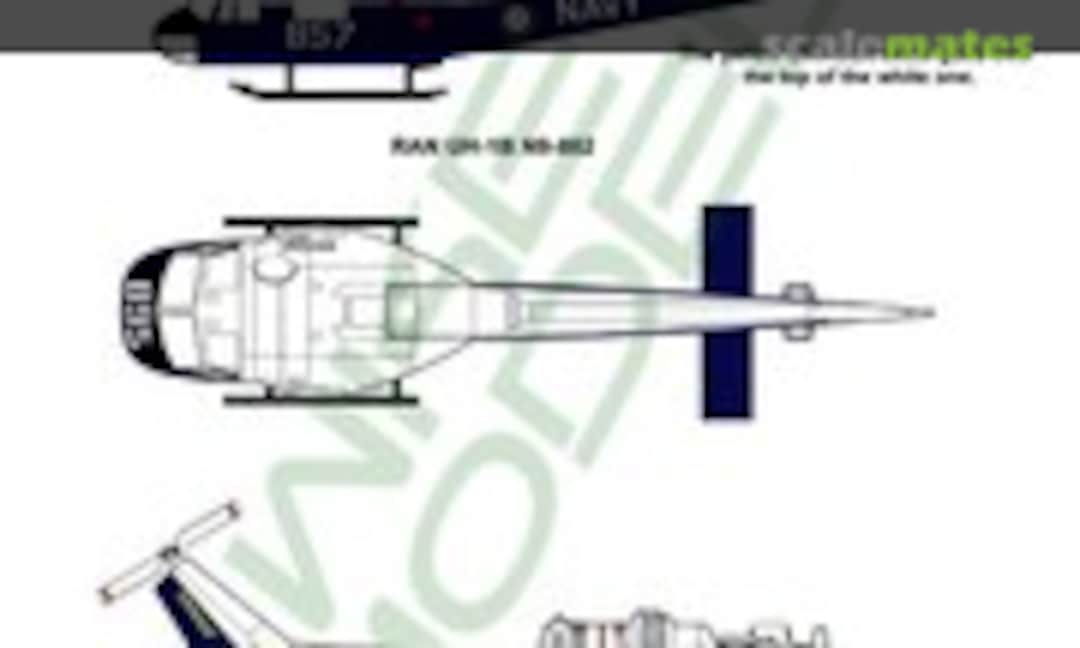 1:48 RAN, Bell UH-1B/C, HS-723 Sqn. (Hawkeye Models RAN-03) RAN-03