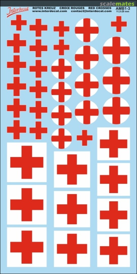 Boxart CROIX ROUGES (3) AMB1-3 Interdecal Boxart CROIX ROUGES (3) AMB1-3 Interdecal