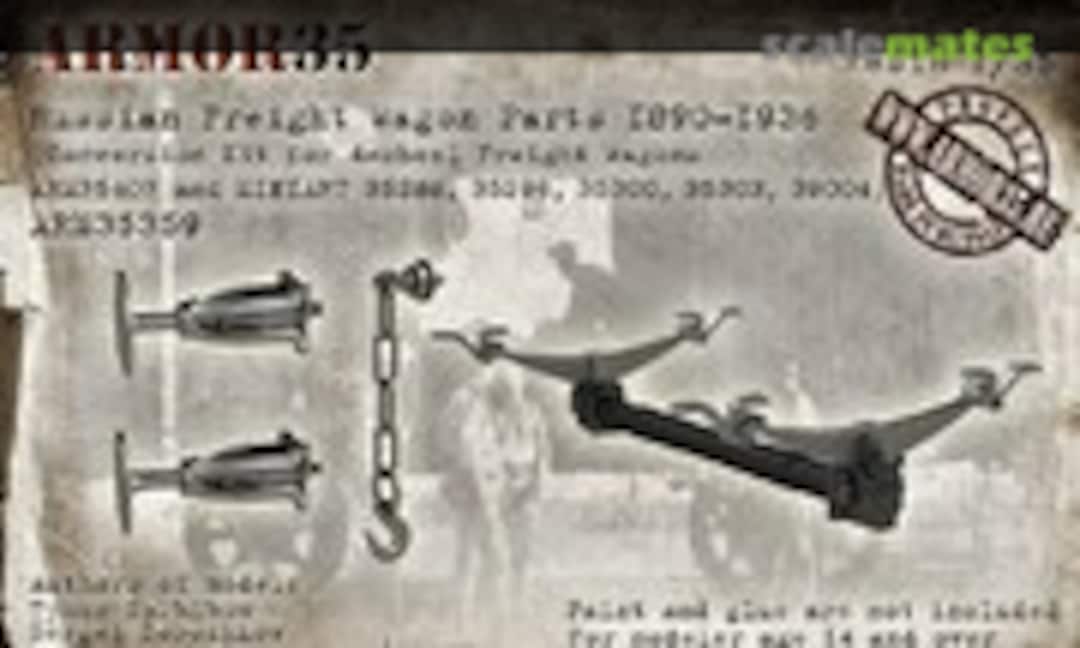 1:35 Russian Freight Wagon Parts 1890-1936 (Armor35 ARM35359) ARM35359