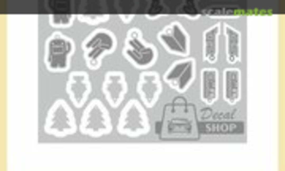 1:24 Car fresheners (Decal Shop DSP1-4) DSP1-4