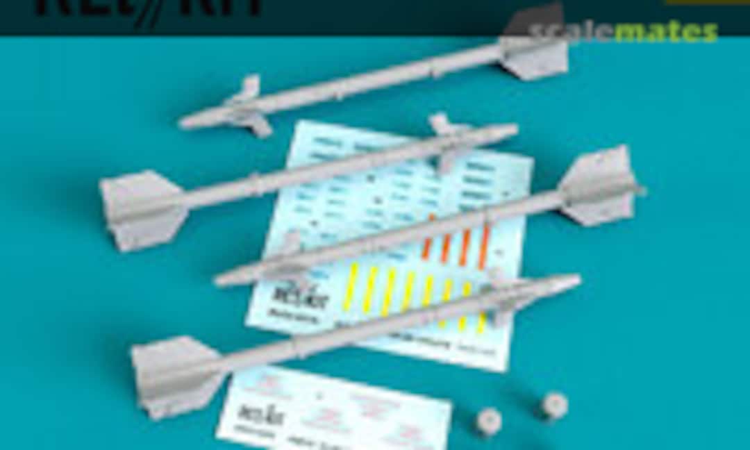 1:32 AIM-9J Sidewinder missile 4 pcs (ResKit RS32-0235)