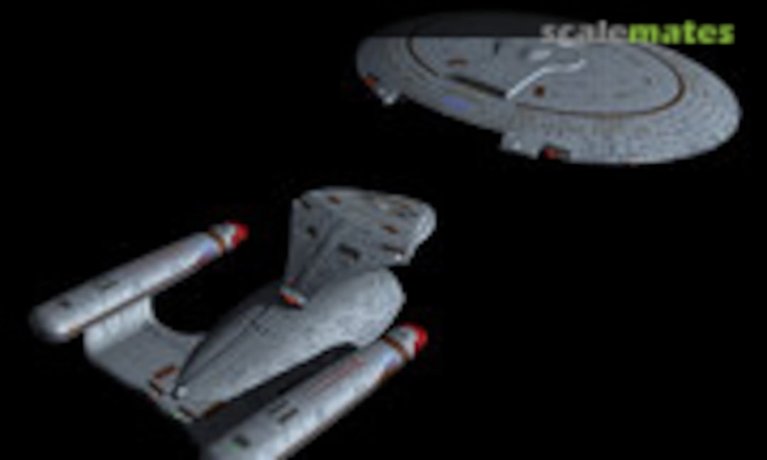 No Galaxy class U.S.S. Enterprise NCC-1701-D (Separable) (Metlesits Fleetyards )