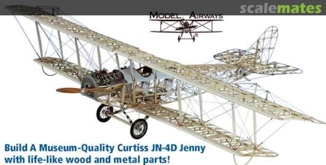 Boxart Curtiss JN-4D "Jenny" MA1010 Model Airways Boxart Curtiss JN-4D "Jenny" MA1010 Model Airways