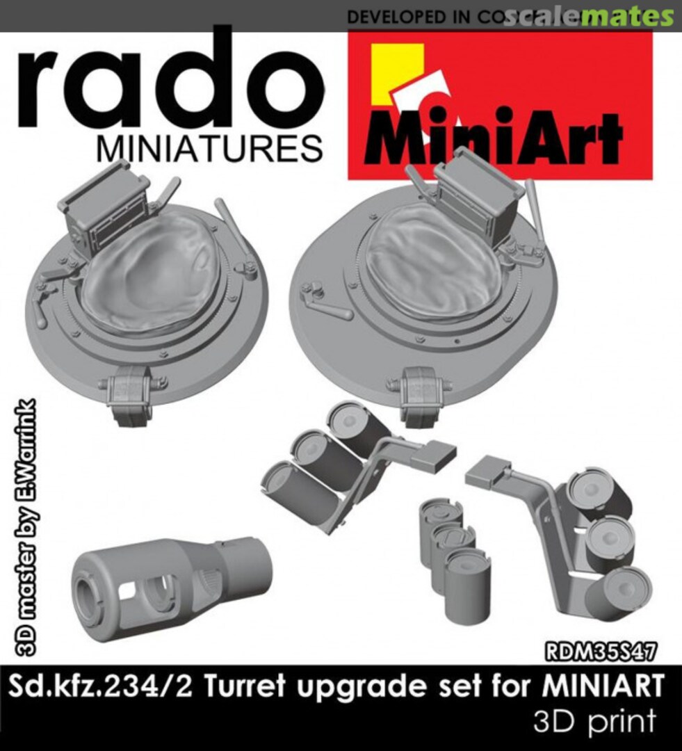 Boxart Sd.kfz. 234/2 Turret Upgrade Set AFVs35-047 Rado Miniatures Boxart Sd.kfz. 234/2 Turret Upgrade Set AFVs35-047 Rado Miniatures