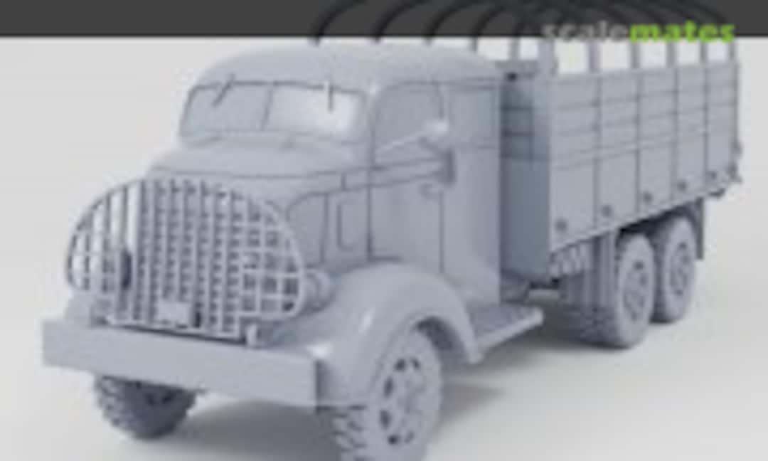 1:72 GMC AFKWX-354 truck - high cargo bed with frame (EMP3d 72011686) 72011686