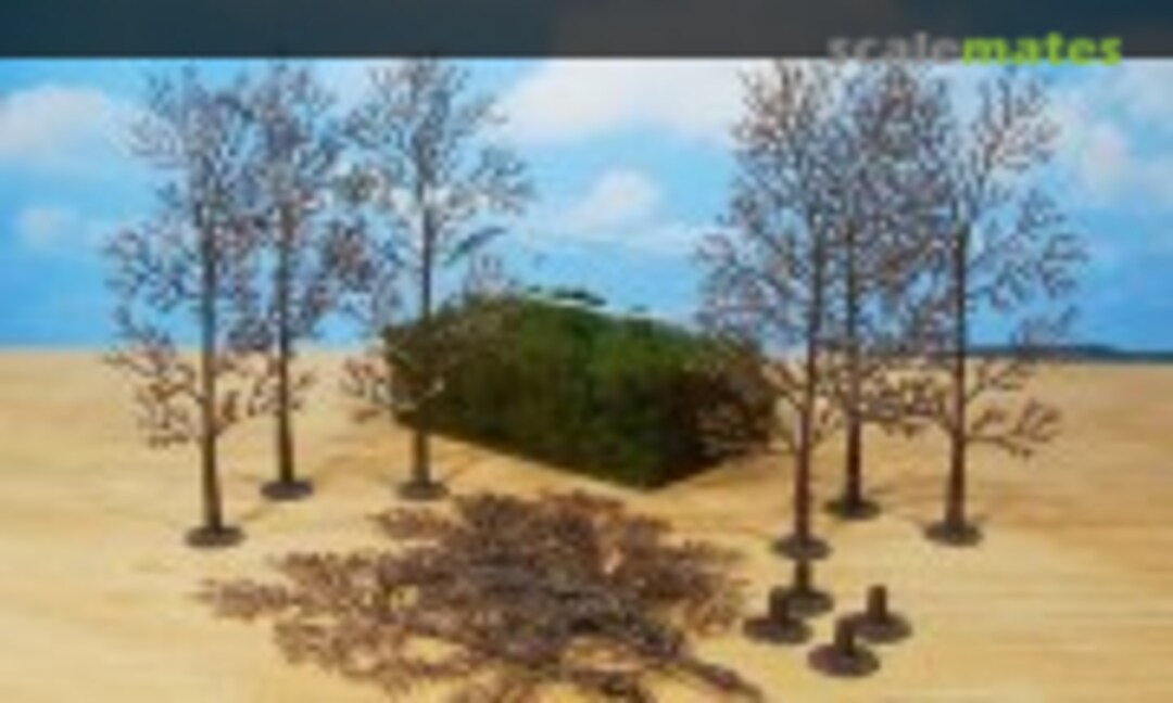 No 10 Baumrohlinge 18 cm + super artline Flocken (Heki 1971) 1971