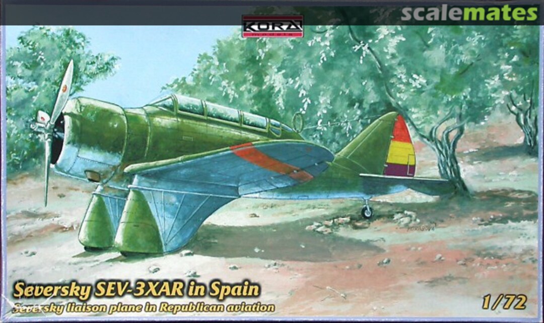 Boxart Seversky SEV-3XAR 72120 Kora Models Boxart Seversky SEV-3XAR 72120 Kora Models