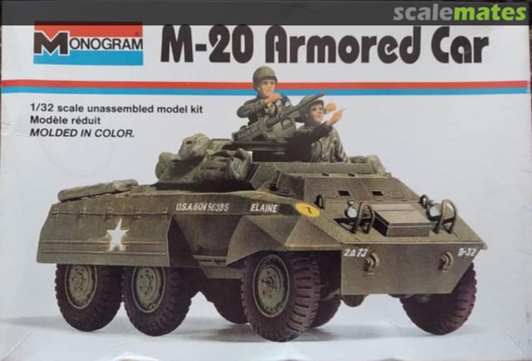 Boxart M-20 Armored Car 4101 Monogram Boxart M-20 Armored Car 4101 Monogram