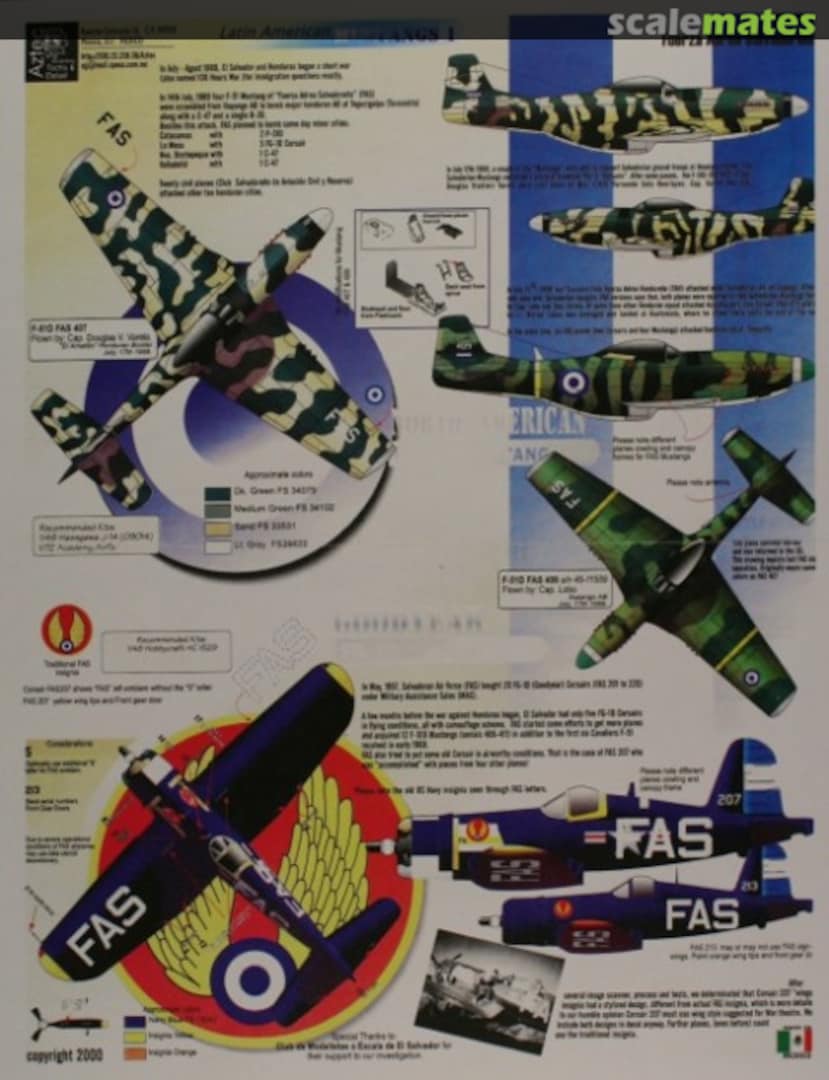 Boxart Mustangs I 72-014 Aztec Models Boxart Mustangs I 72-014 Aztec Models